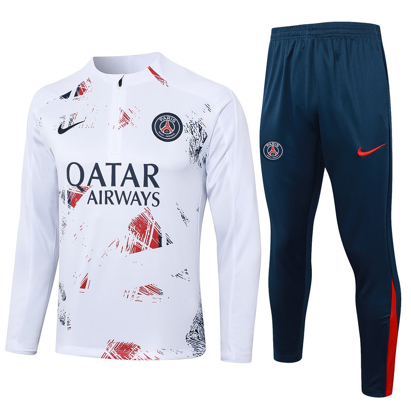 KIT PRÉ JOGO - PARIS SAINT GERMAIN - BRANCO - 24/25