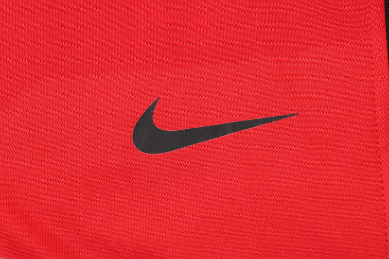 KIT PASSEIO COM CAPUZ - PARIS SAINT GERMAIN (PSG) - VERMELHO E PRETO