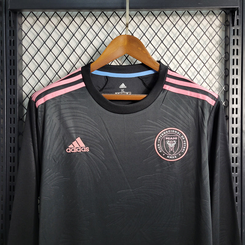 CAMISA INTER MIAMI - MLS - MANGA LONGA -  FORA / AWAY - TORCEDOR - 23/24