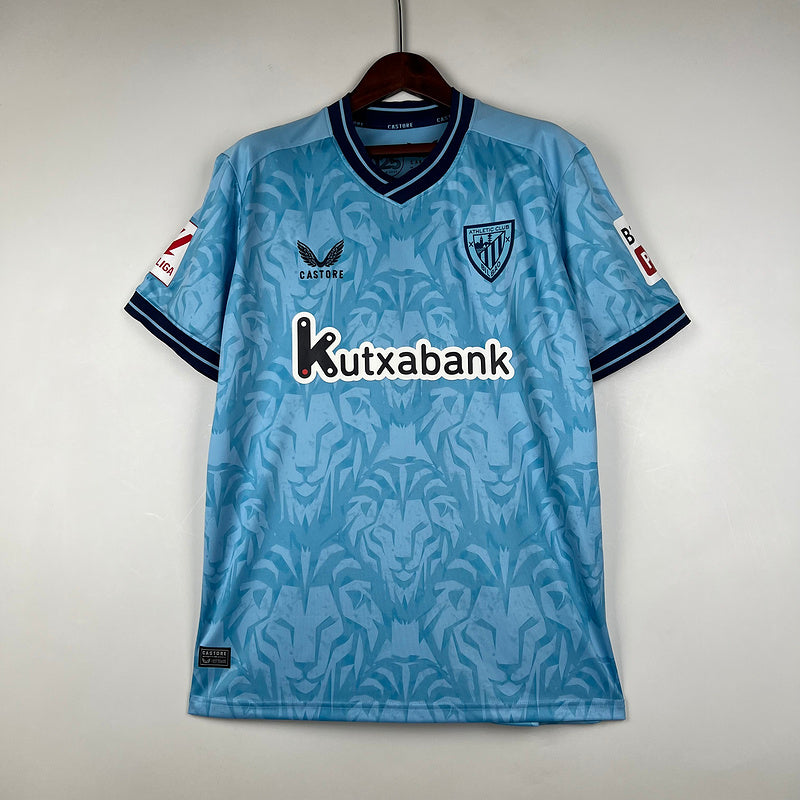 CAMISA ATHLETIC BILBAO - FORA/ AWAY - TORCEDOR - 23/24