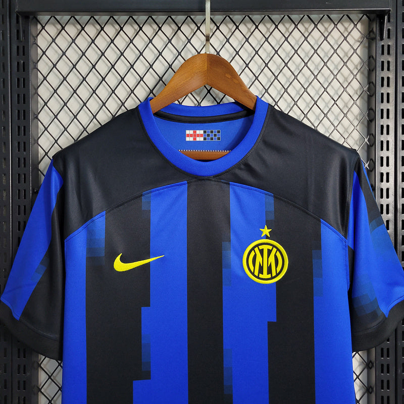 CAMISA INTER DE MILÃO - CASA / HOME - TORCEDOR - 23/24