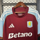 CAMISA ASTON VILLA - CASA/ HOME - TORCEDOR - 25/ 26