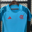 CAMISA FLAMENGO - AZUL BEBÊ TREINO - FEMININO - 25/26