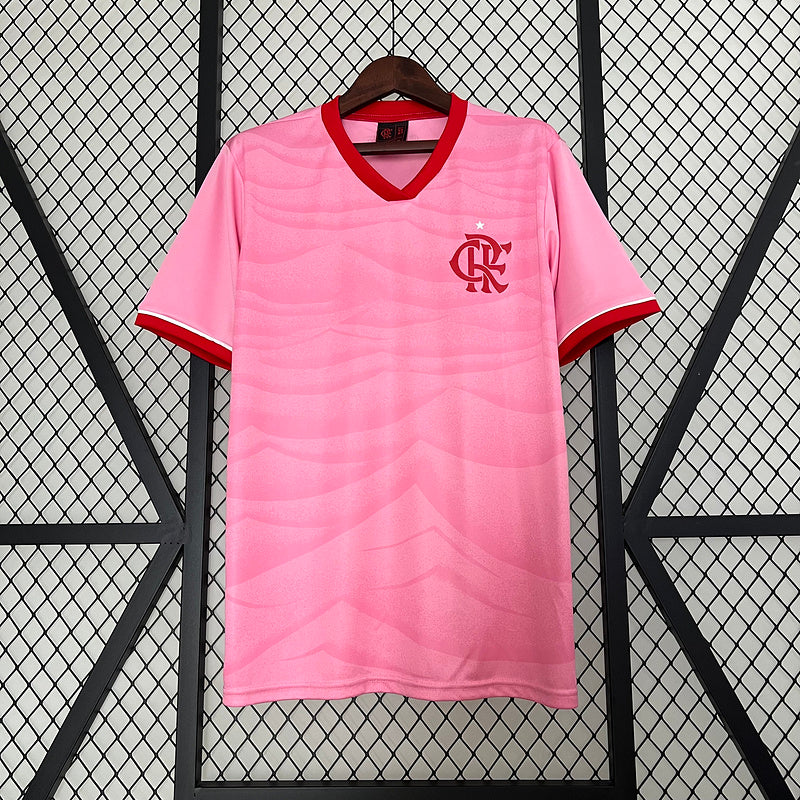 CAMISA FLAMENGO - OUTUBRO ROSA - TORCEDOR - 23/24