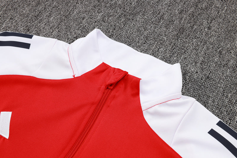 KIT PASSEIO - ARSENAL - BRANCO E VERMELHO - 24/25