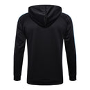 KIT PASSEIO COM CAPUZ - ARGENTINA - PRETO E AZUL