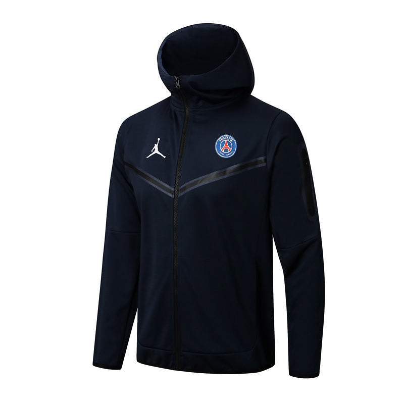 KIT PASSEIO COM CAPUZ - PARIS SAINT GERMAIN (PSG) - AZUL ESCURO