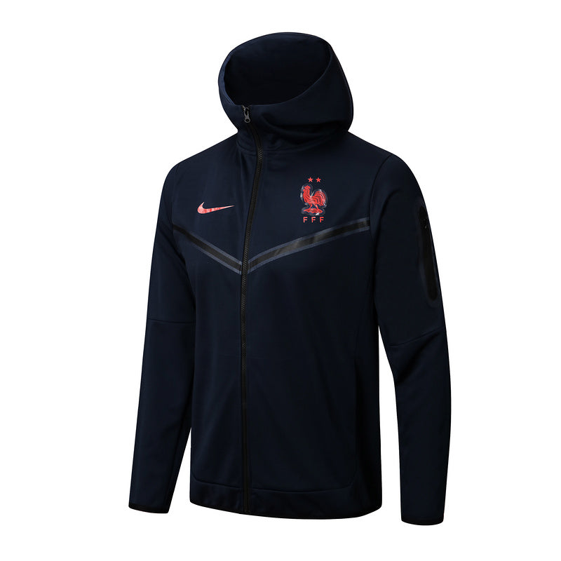 KIT PASSEIO COM CAPUZ - FRANÇA - AZUL ESCURO