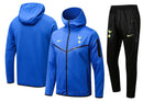 KIT PASSEIO COM CAPUZ - TOTTENHAM - AZUL E PRETO