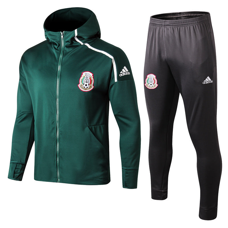 KIT PASSEIO COM CAPUZ - MÉXICO - VERDE E PRETO