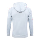 KIT PASSEIO COM CAPUZ - ARSENAL - BRANCO E AZUL ESCURO