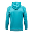 KIT PASSEIO COM CAPUZ - JUVENTUS - AZUL CLARO E AZUL ESCURO