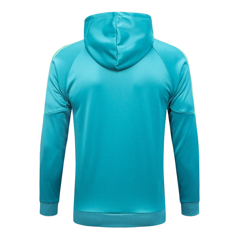 KIT PASSEIO COM CAPUZ - JUVENTUS - AZUL CLARO E AZUL ESCURO