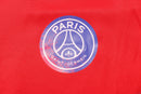 KIT PASSEIO COM CAPUZ - PARIS SAINT GERMAIN (PSG) - VERMELHO E PRETO