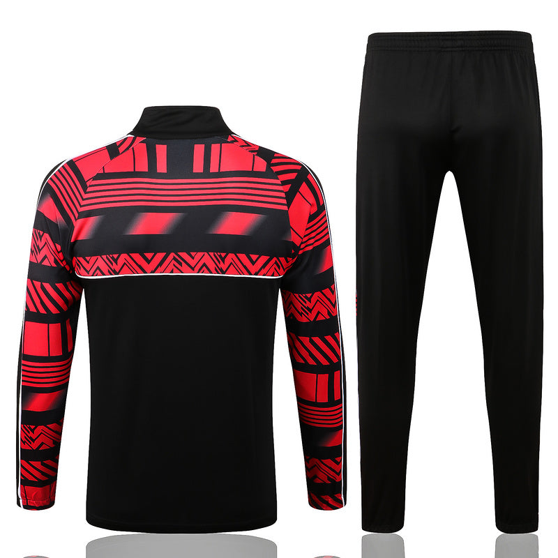 KIT PASSEIO - MILAN - PRETO E VERMELHO