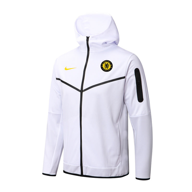 KIT PASSEIO COM CAPUZ - CHELSEA - BRANCO E PRETO