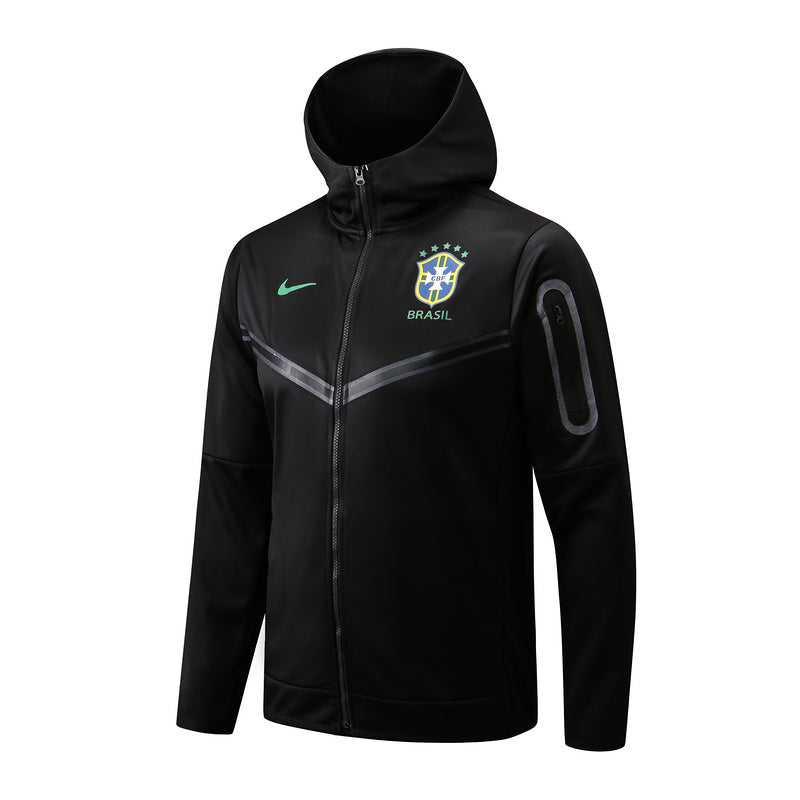 KIT PASSEIO COM CAPUZ - BRASIL - PRETO