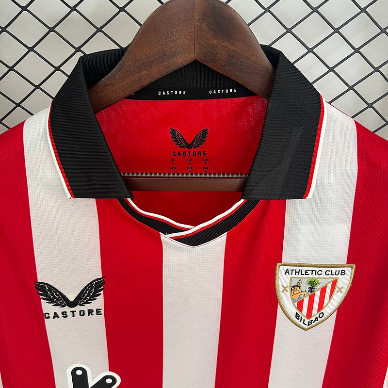 CAMISA ATHLETIC BILBÃO - CASA/ HOME - TORCEDOR - 25/ 26