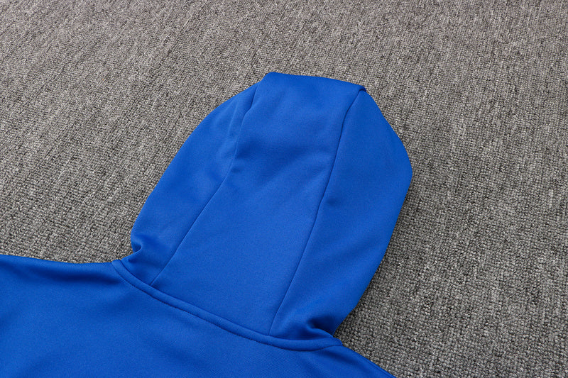 KIT PASSEIO COM CAPUZ - CHELSEA - AZUL E PRETO