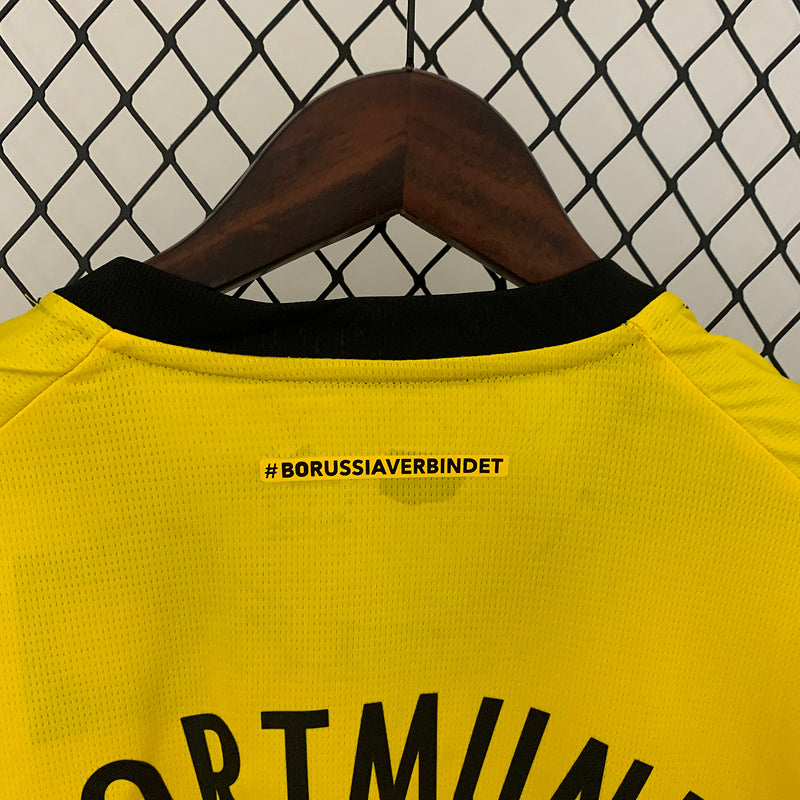 CAMISA BORUSSIA DORTMUND - MANGA LONGA - CASA/ HOME - TORCEDOR - 23/24