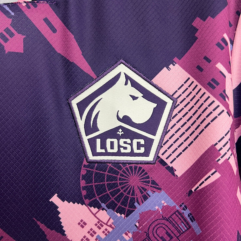 CAMISA LILLE - FORA/ AWAY - TORCEDOR - 25/ 26