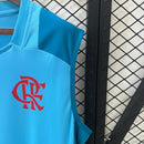 CAMISA FLAMENGO - AZUL BEBÊ TREINO - REGATA - TORCEDOR - 25/26