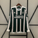 CAMISA MANCHESTER UNITED - MANGA LONGA - FORA/ AWAY - TORCEDOR - 23/24