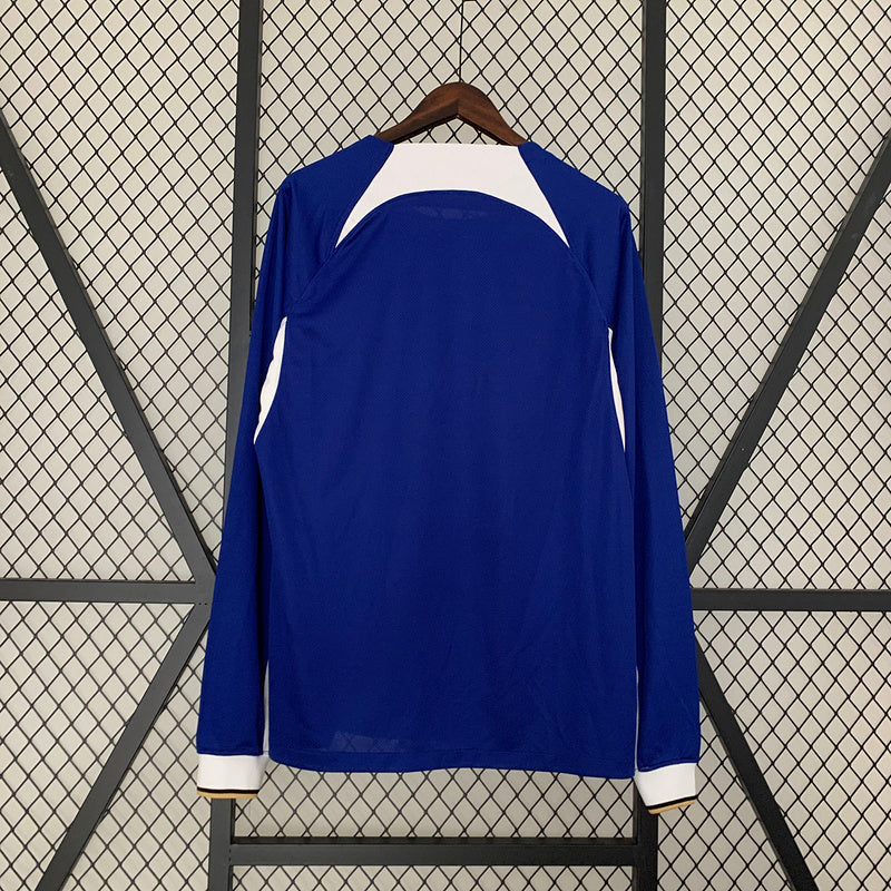 CAMISA CHELSEA - MANGA LONGA -  CASA/HOME - TORCEDOR - 23/24