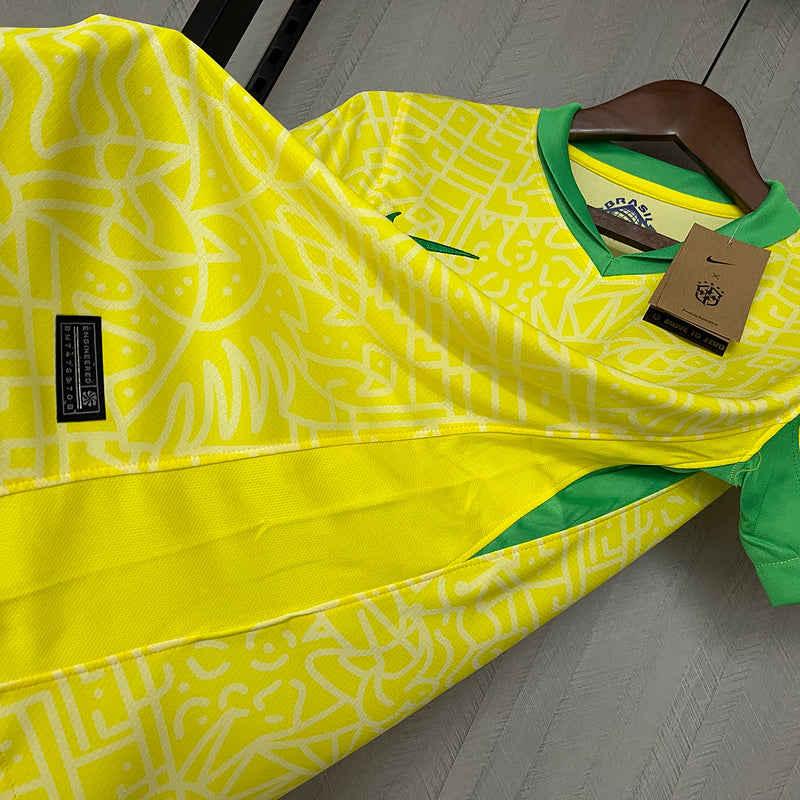 CAMISA BRASIL - CASA/ HOME - TORCEDOR - 24/25