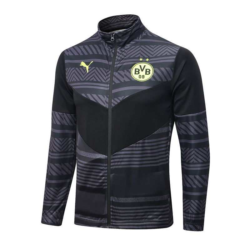 KIT PASSEIO - BORUSSIA DORTMOUND - CINZA E PRETO
