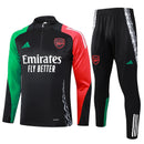 KIT PRÉ JOGO - ARSENAL - PRETO, VERMELHO E VERDE - 24/25