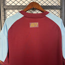 CAMISA ASTON VILLA - CASA/ HOME - TORCEDOR - 25/ 26