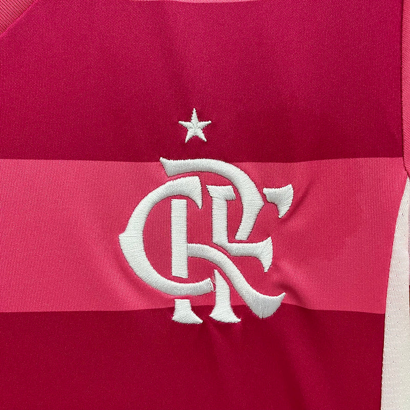 CAMISA FLAMENGO - ESPECIAL OUTUBRO ROSA - TORCEDOR - 22/23