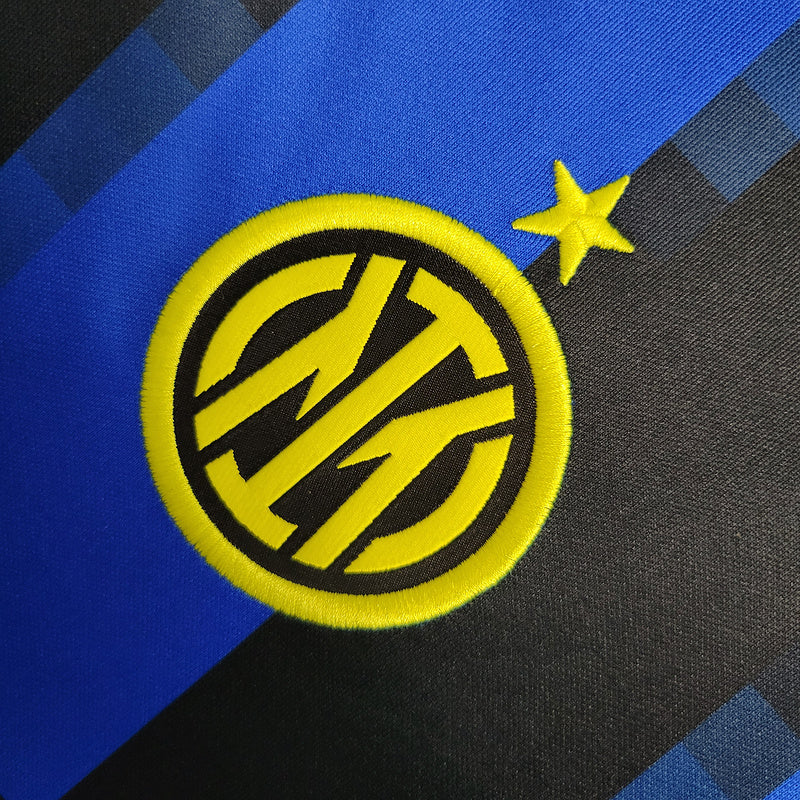 CAMISA INTER DE MILÃO - CASA / HOME - TORCEDOR - 23/24
