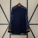 CAMISA REAL MADRID - MANGA LONGA - FORA/ AWAY - TORCEDOR - 23/24
