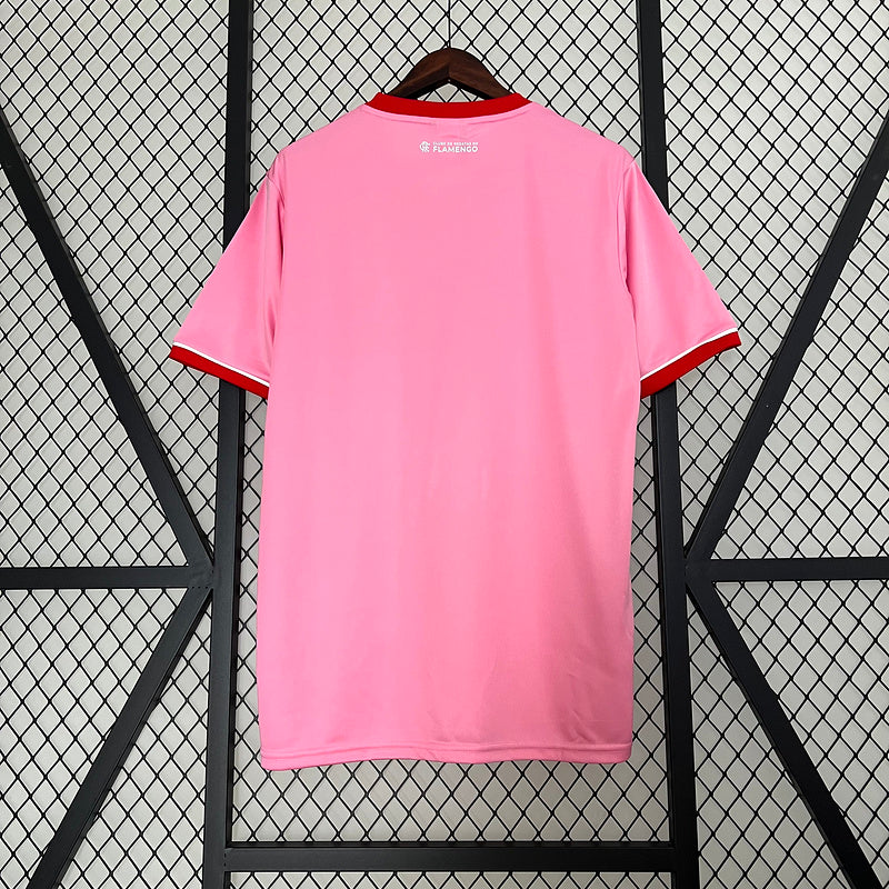 CAMISA FLAMENGO - OUTUBRO ROSA - TORCEDOR - 23/24