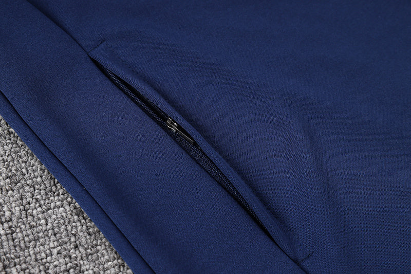 KIT PASSEIO COM CAPUZ - PARIS SAINT GERMAIN (PSG) - AZUL ESCURO E PRETO
