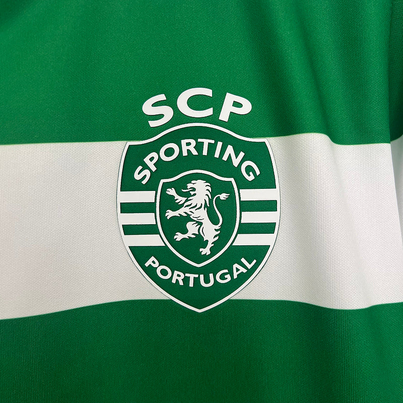 CAMISA SPORTING - CASA/ HOME - TORCEDOR - 25/ 26
