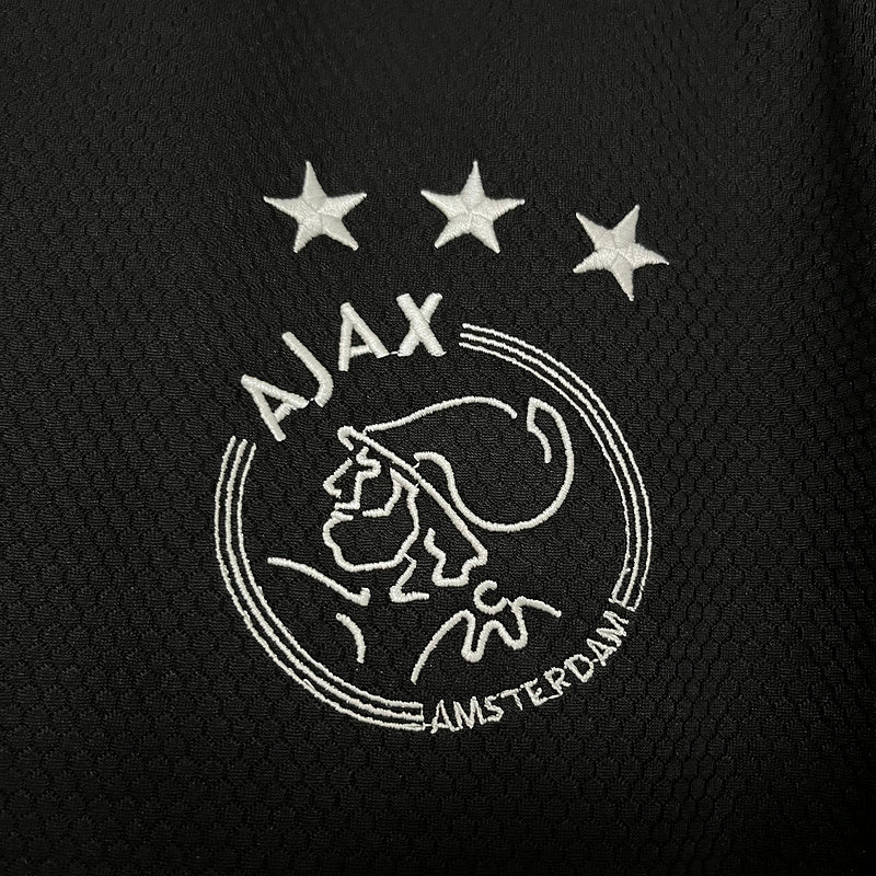 CAMISA AJAX - BLACK - TORCEDOR - 24/25
