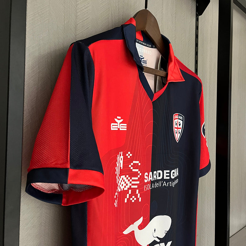 CAMISA CAGLIARI - CASA/ HOME - TORCEDOR - 23/24