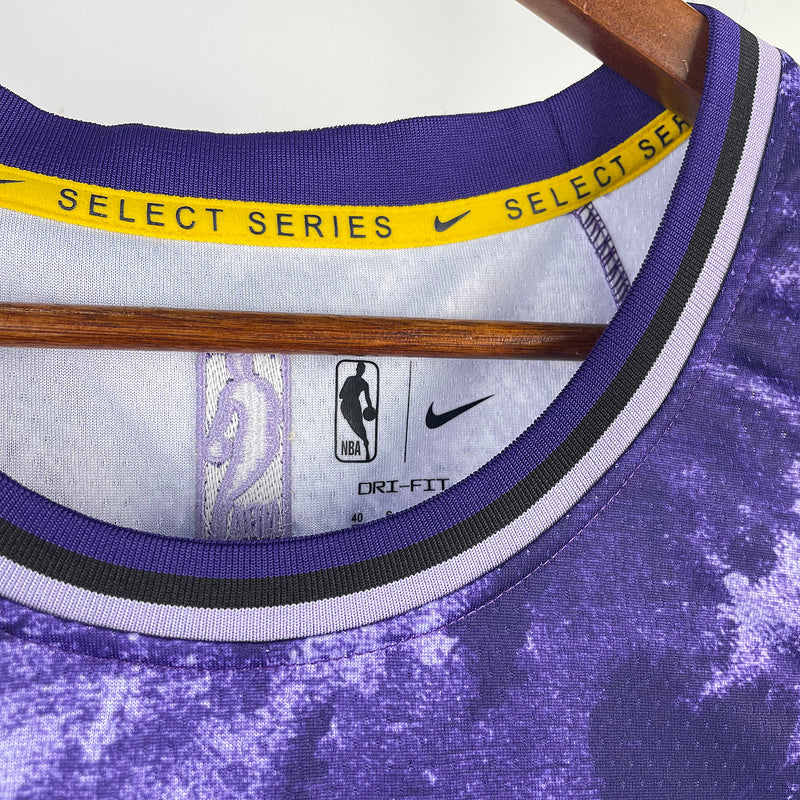 CAMISA NBA LOS ANGELES LAKERS - LEBRON JAMES - SELECT EDITION - 2024 NOVA