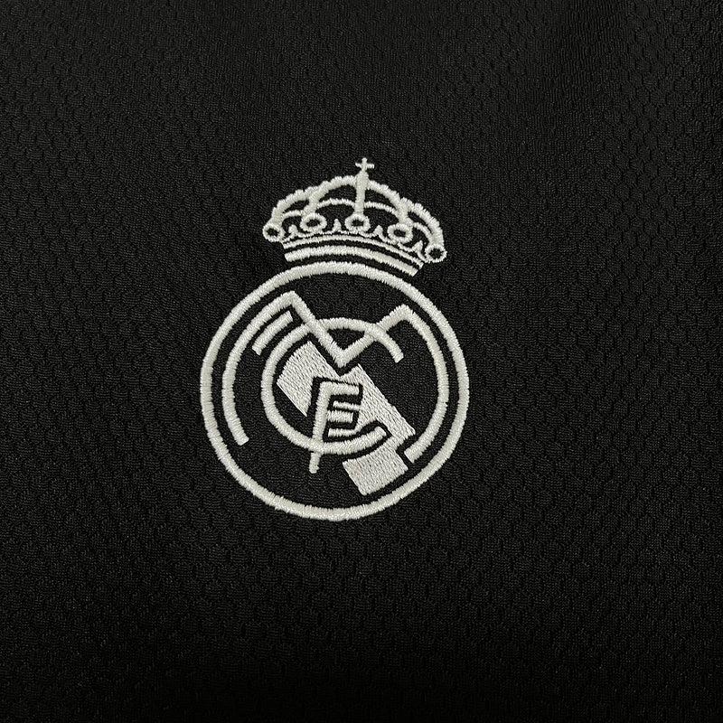 CAMISA REAL MADRID - BLACK - TORCEDOR - 24/25