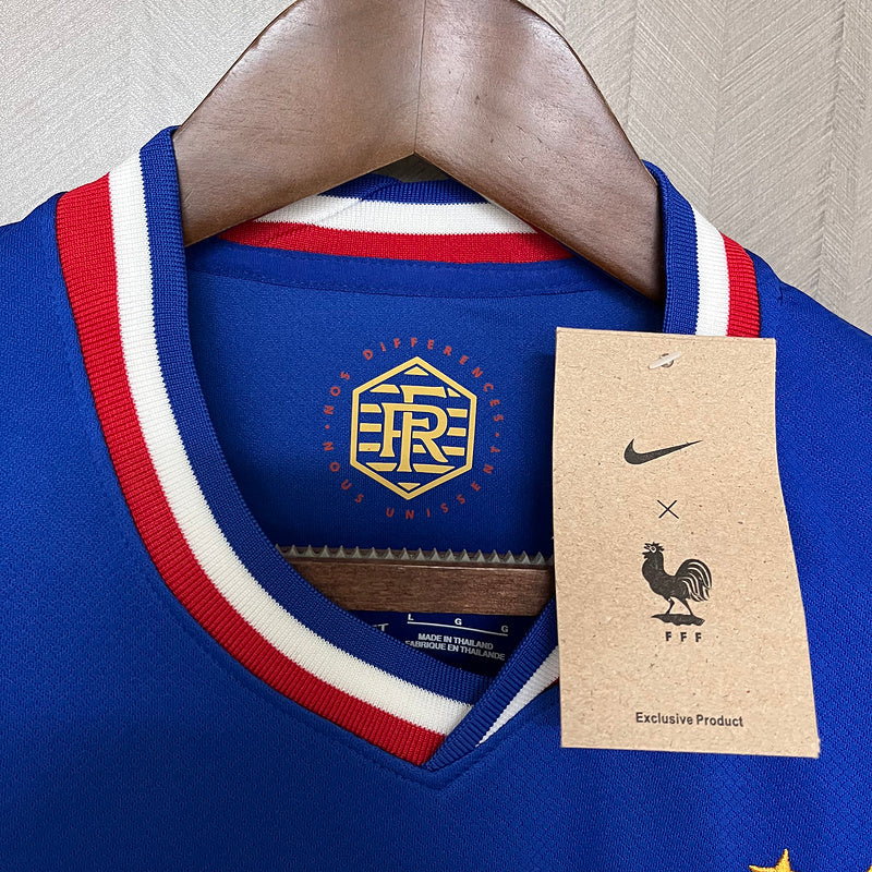 CAMISA FRANÇA - CASA/ HOME - TORCEDOR - 24/25
