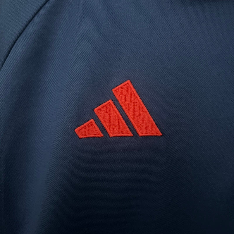 CAMISA FLAMENGO - TREINO AZUL- PÓLO TORCEDOR - 25/26