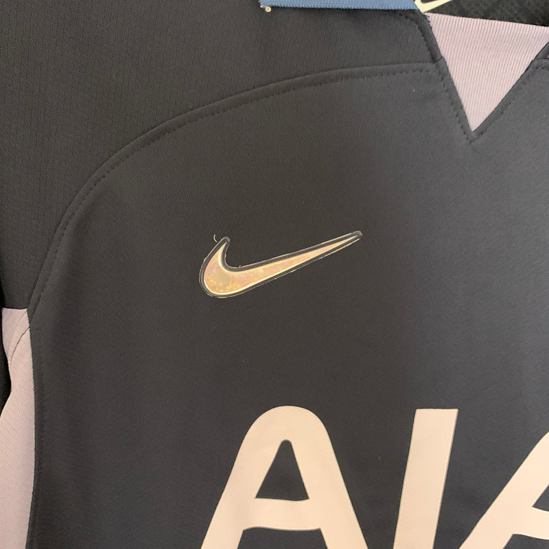 CAMISA TOTTENHAM - MANGA LONGA -  FORA/ AWAY - TORCEDOR - 23/24