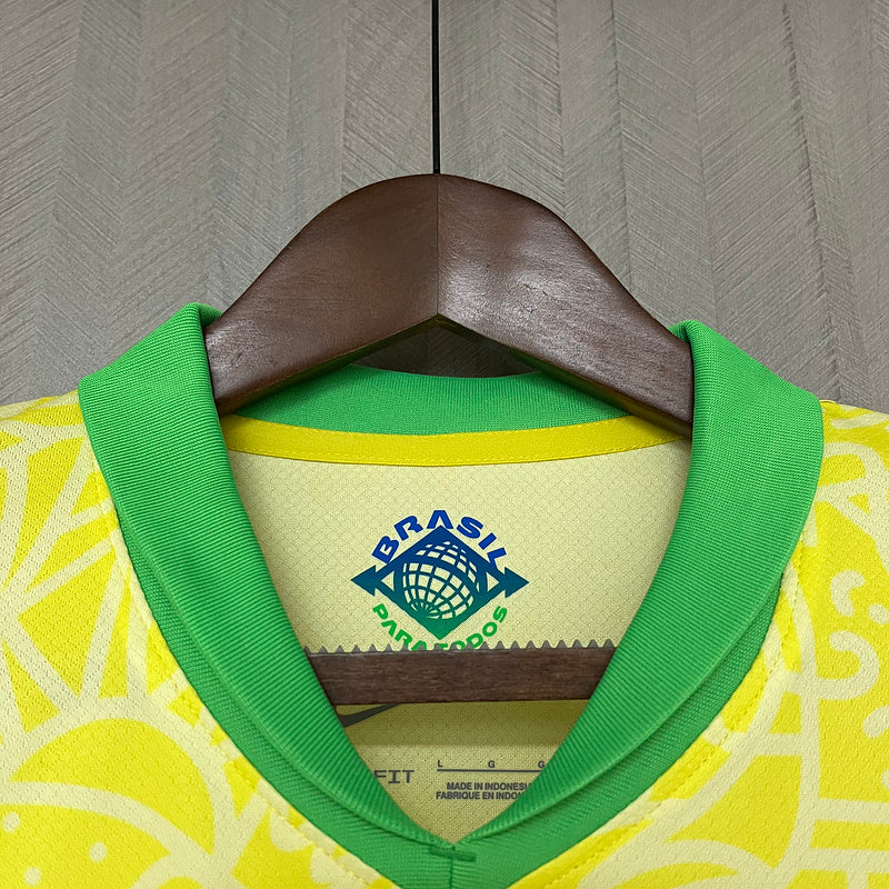 CAMISA BRASIL - CASA/ HOME - TORCEDOR - 24/25