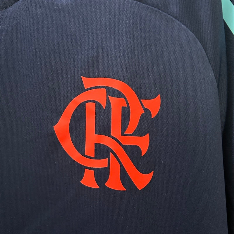 CAMISA FLAMENGO - TREINO AZUL- TORCEDOR - 25/26