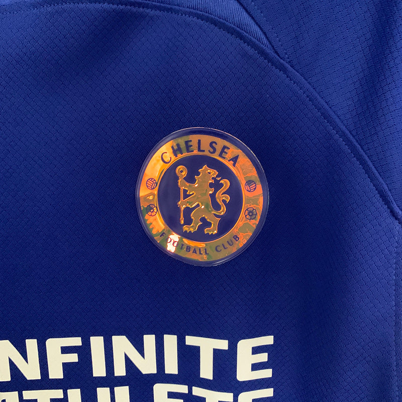 CAMISA CHELSEA - MANGA LONGA -  CASA/HOME - TORCEDOR - 23/24