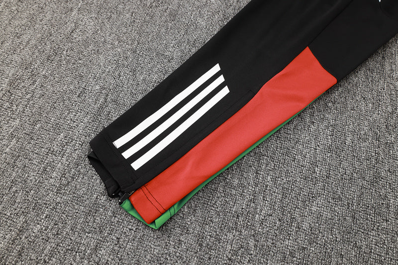 KIT PRÉ JOGO - ARSENAL - PRETO, VERMELHO E VERDE - 24/25