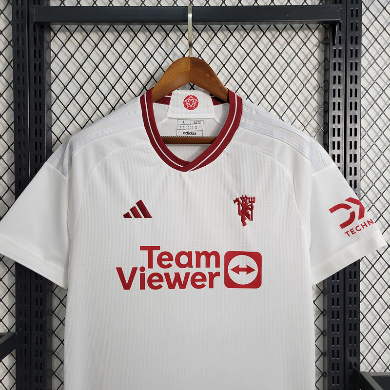 CAMISA MANCHESTER UNITED - FORA/ AWAY - TORCEDOR - 23/24